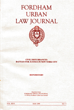 REPOhistory: Fordham Urban Law Journal 1999<